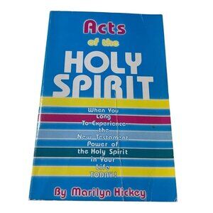 Acts of the Holy Spirit Marilyn Hickey New Testament Paperback 1990 Bible Study
